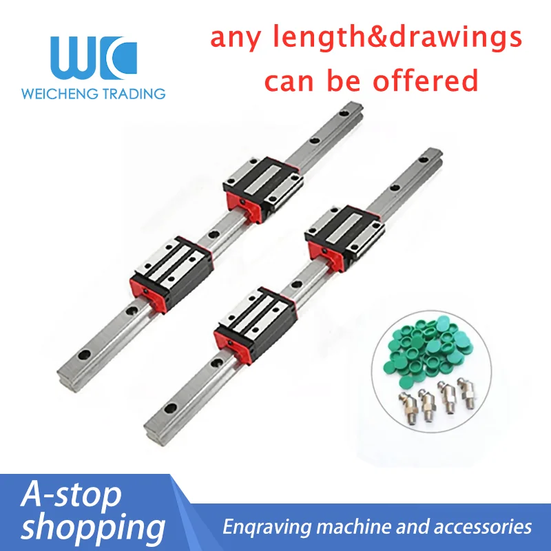 Руководство для обработанных инструментов 1 комплект HR линейной рейки 2 шт