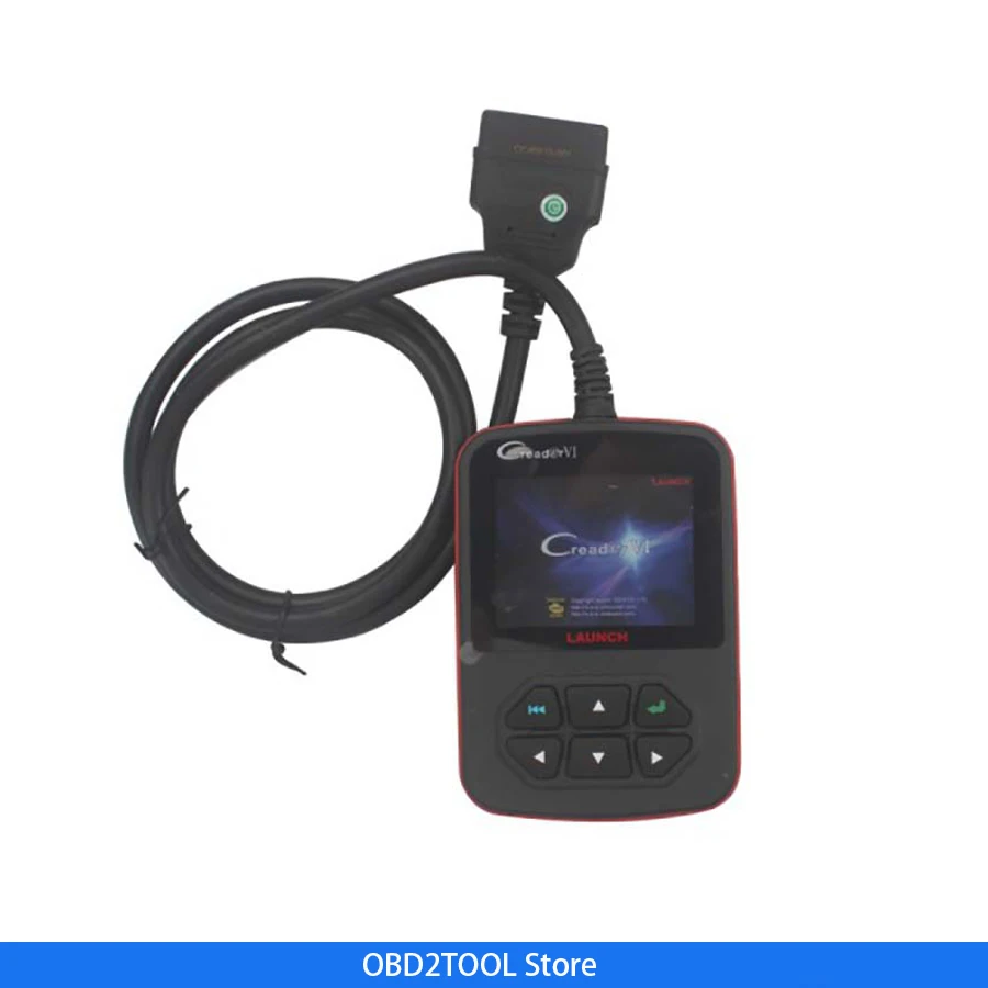 Считыватель кодов OBD2 2017 Оригинальный Creader VI creader 6 цветной экран обновление онлайн
