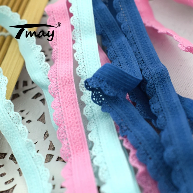 #2004 классические эластичные ленты в форме Зубцов кружева 8 цветов детское женское