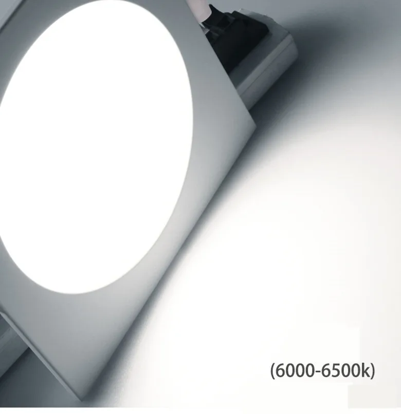 Luz descendente Led cuadrada de 5w, 7w, 9w, 12w, 15w, 18w, foco de techo de 220V, luces empotrables de techo, iluminación interior Ultra brillante