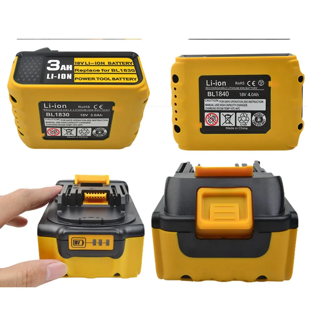 Литий ионный аккумулятор 18 В 3 Ач 4 5 6 для Makita в BL1840 BL1850 электроинструмент