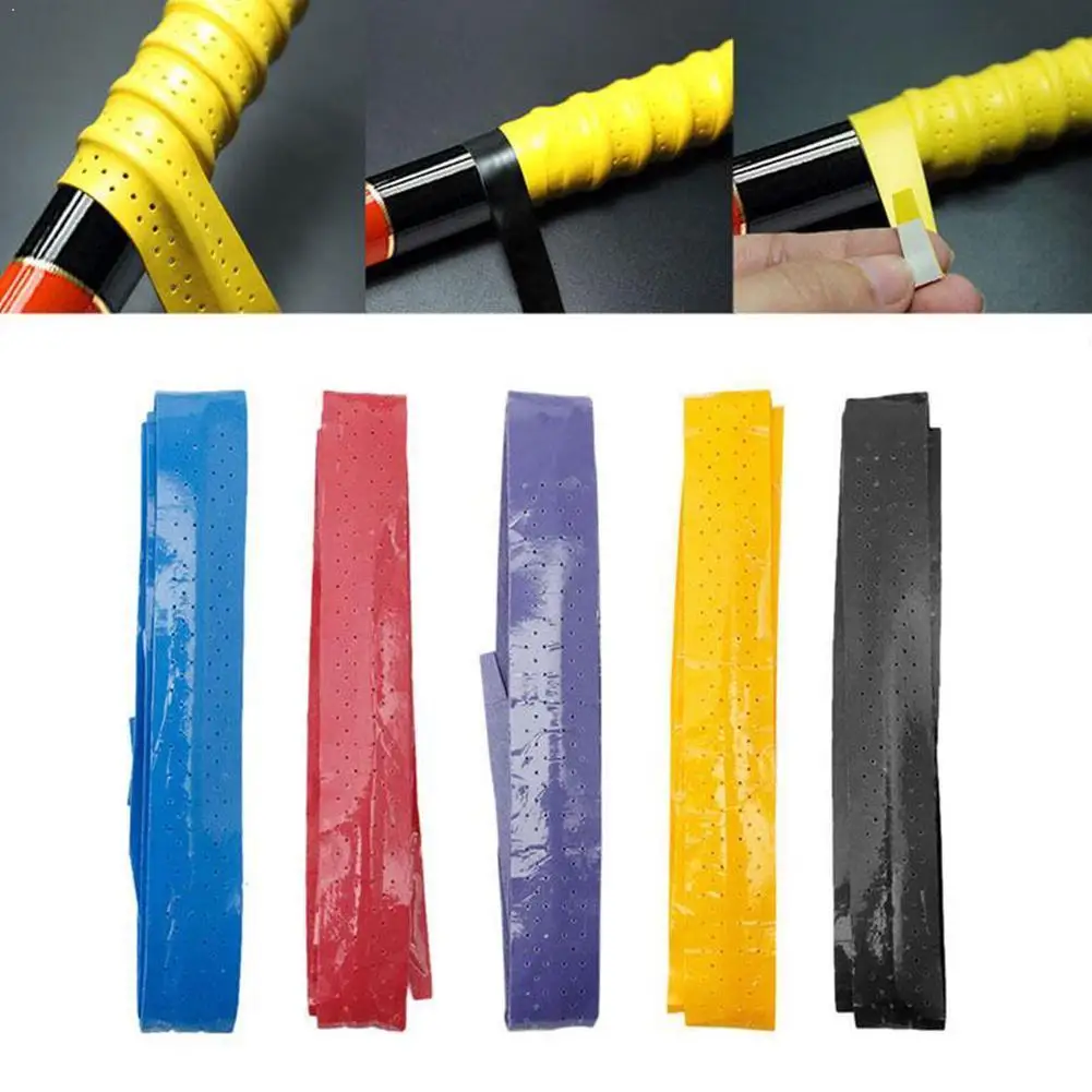 

Tennis Racket Overgrips Anti-Skid Sweat Tape Hand Glue Non-Slip Tenis Band Grip Skidproof Grip Fishing Sweat Overgrips Fish F2U1