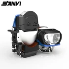 Sanvi 2,5 дюймов L82 Bi светодиодный  лазерный проектор линзы фары 60 W 6000 K лазерный свет фары автомобиля с модифицированной