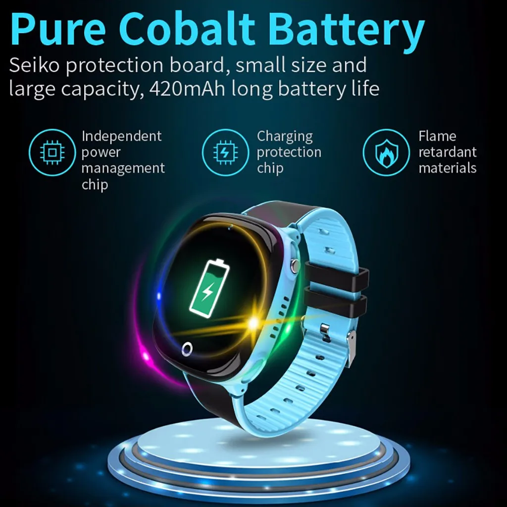 Детские Водонепроницаемые Смарт-часы HW11 браслет с экстренным голосовым