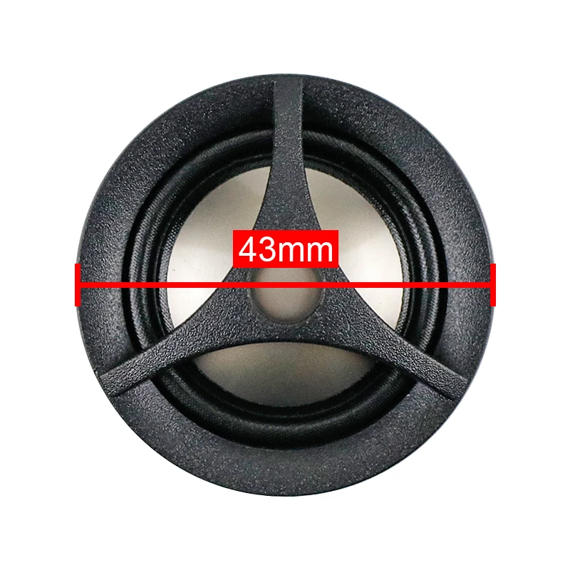 Динамик GHXAMP 2 дюйма 43 мм с титановой пленкой My-Ti динамик 4 Ом 15 Вт тройной титановый