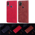 Чехол-книжка для Alcatel 1A, 1B, 1SE, 1V, 3L, 3X 2020, кожаный, с подставкой, для Alcatel 5002, 5007, 5028, 5029, 5030, 5061