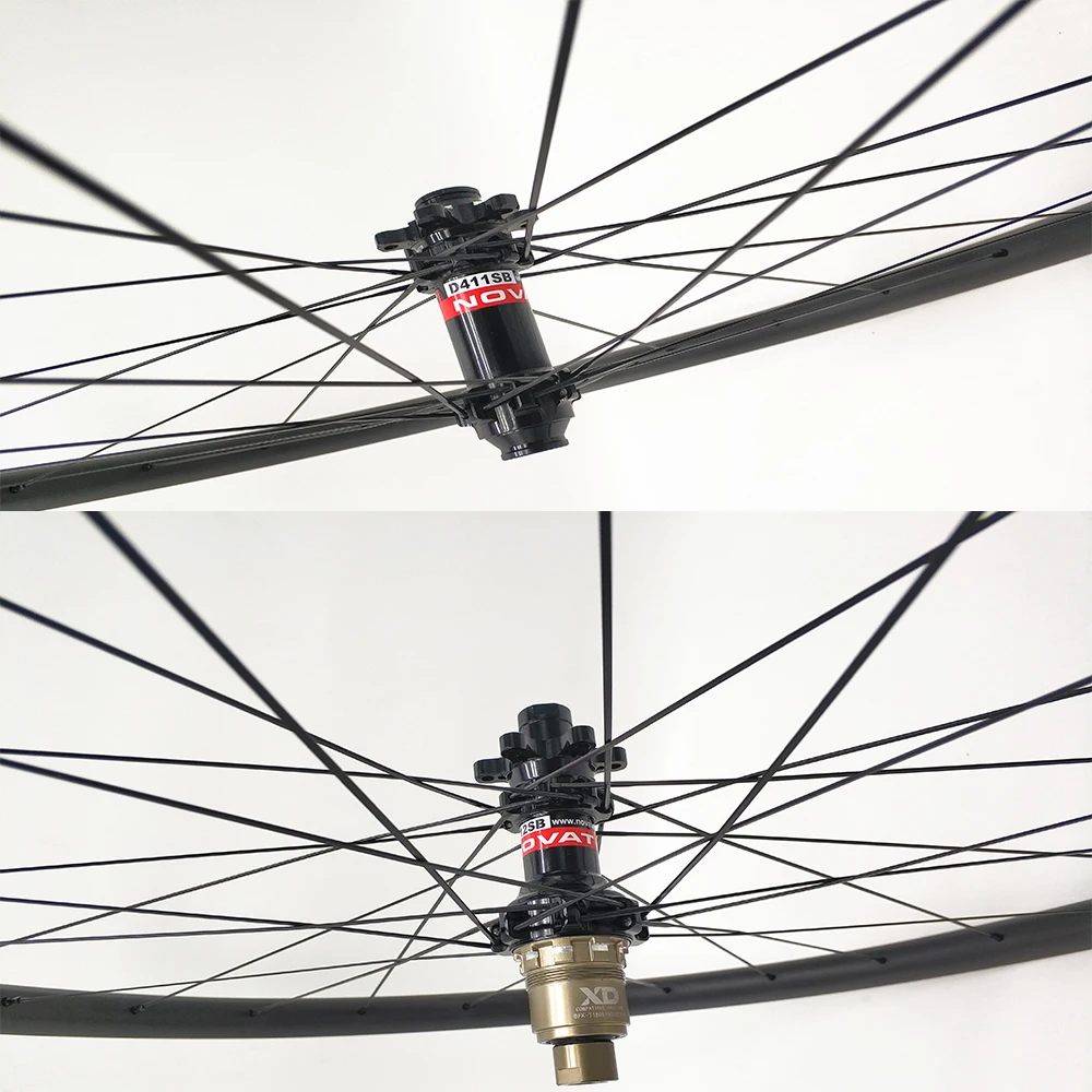 Светильник mtb колеса карбоновые 27 5 er novatec 411 412 &quotclincher бескамерные 650B