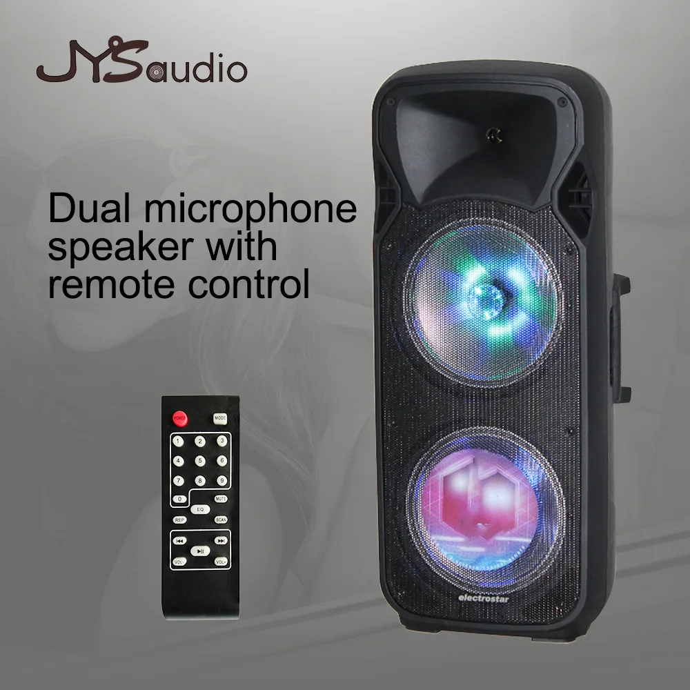 Портативная Bluetooth Колонка на колесиках уличный динамик с перезаряжаемой