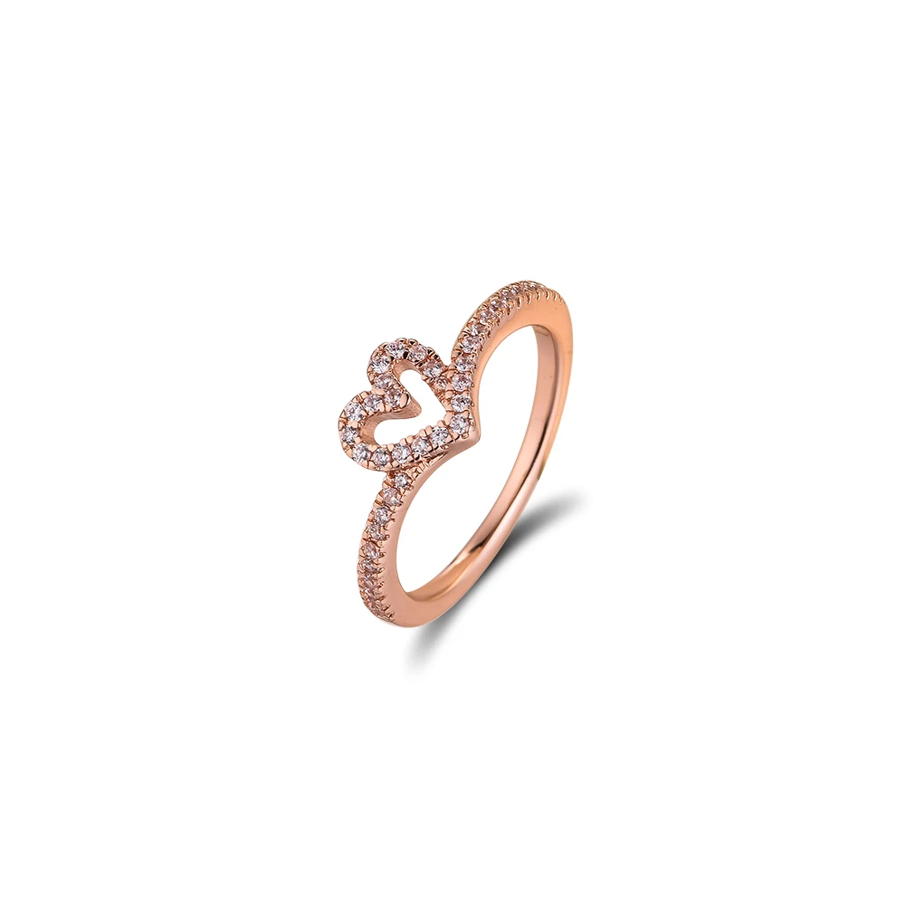 

Модные женские туфли кольца сверкающие с подвеской в форме сердца кольцо из стерлингового серебра ювелирные кольца для женщин вечерние ювелирных изделий