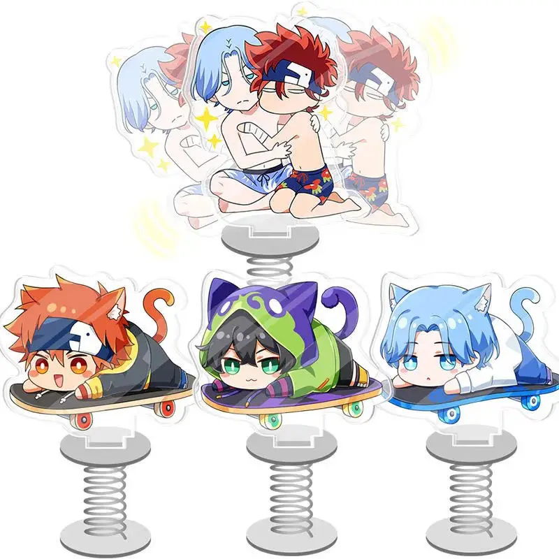 

Sk8 бесконечный скейтборд, Весенняя качающаяся акриловая фигурка персонажа, периферийные украшения, настольные украшения, игрушки