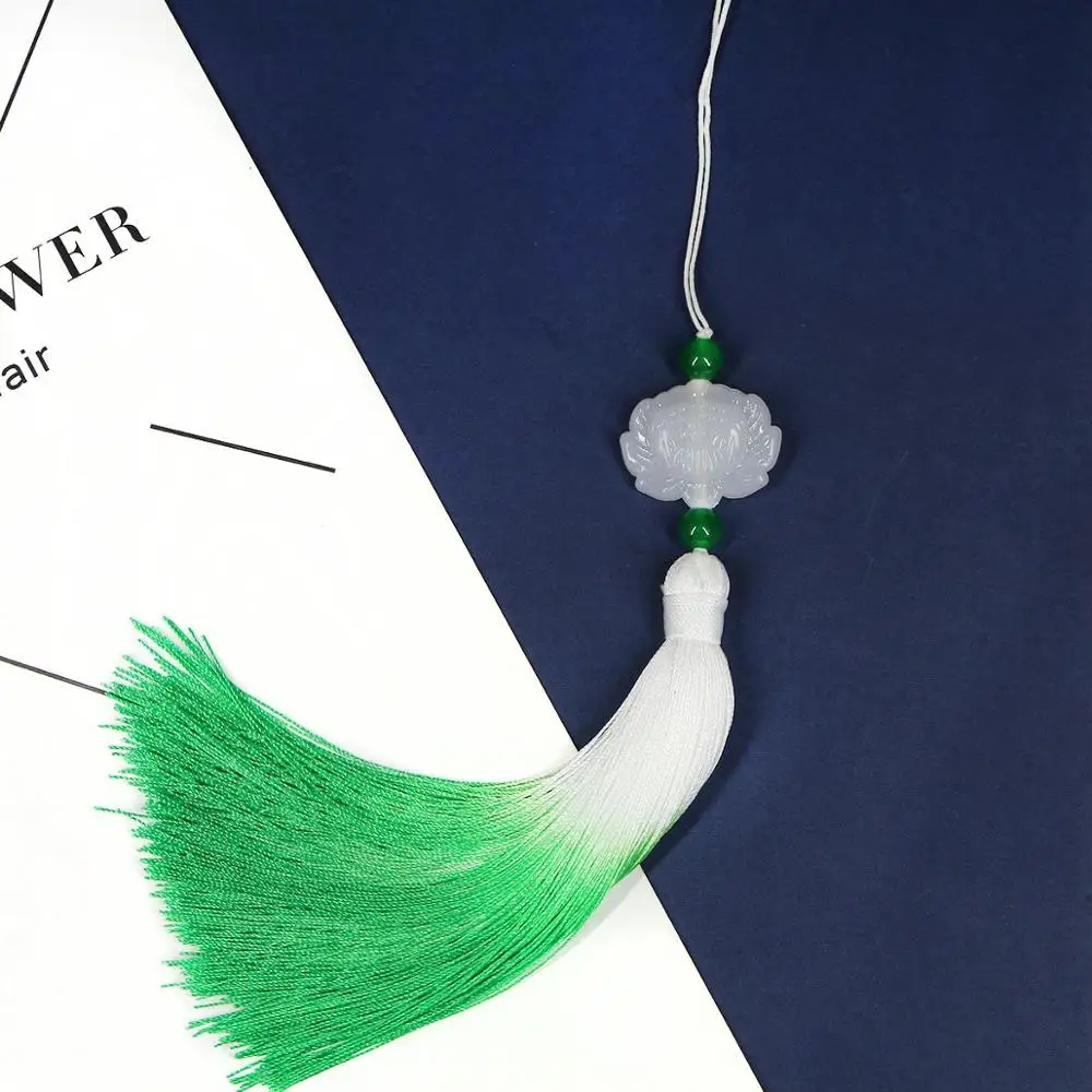 Gradient Tassel 26cm Fashion Charm Jewelry Pendant Chinese Style Long Silk DIY Handmade Craft Ornaments Accessories | Украшения и