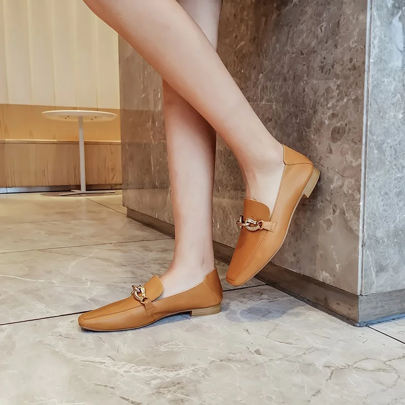 

brand shoes women pumps 2020 new women low thick heels shoes fashion metal decorate wedding shoes pumps women dress office shoes