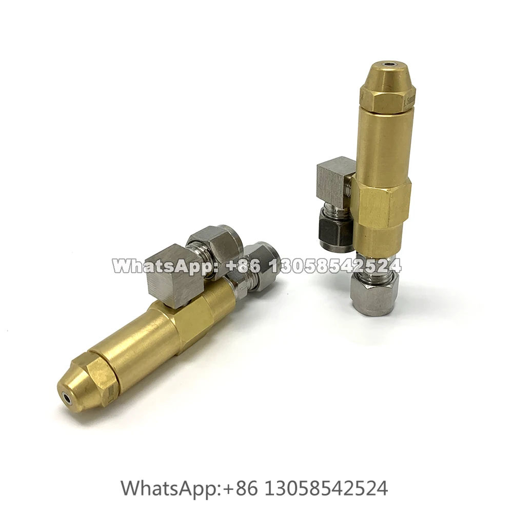 Delavan Waste Burner Oil Nozzle Siphon Fuel Injector Air Atomizing Heavy Burning | Дом и сад