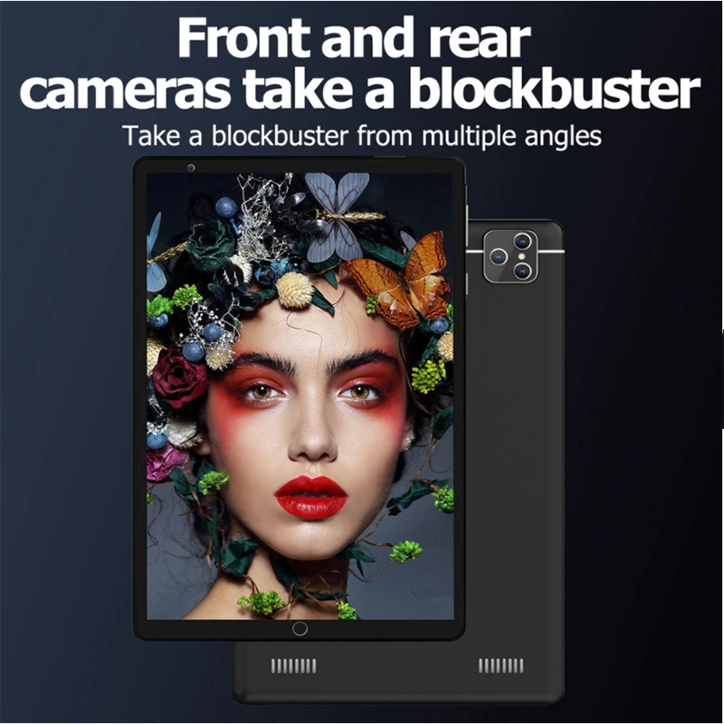 Tableta Pc P80 de 8 pulgadas, Tablet con Android 10,0, 6GB de RAM, 128GB de ROM, 10 n&uacute;cleos, Google Play, 4G, LTE, llamadas telef&oacute;nicas, GPS, WiFi, Bluetooth-1