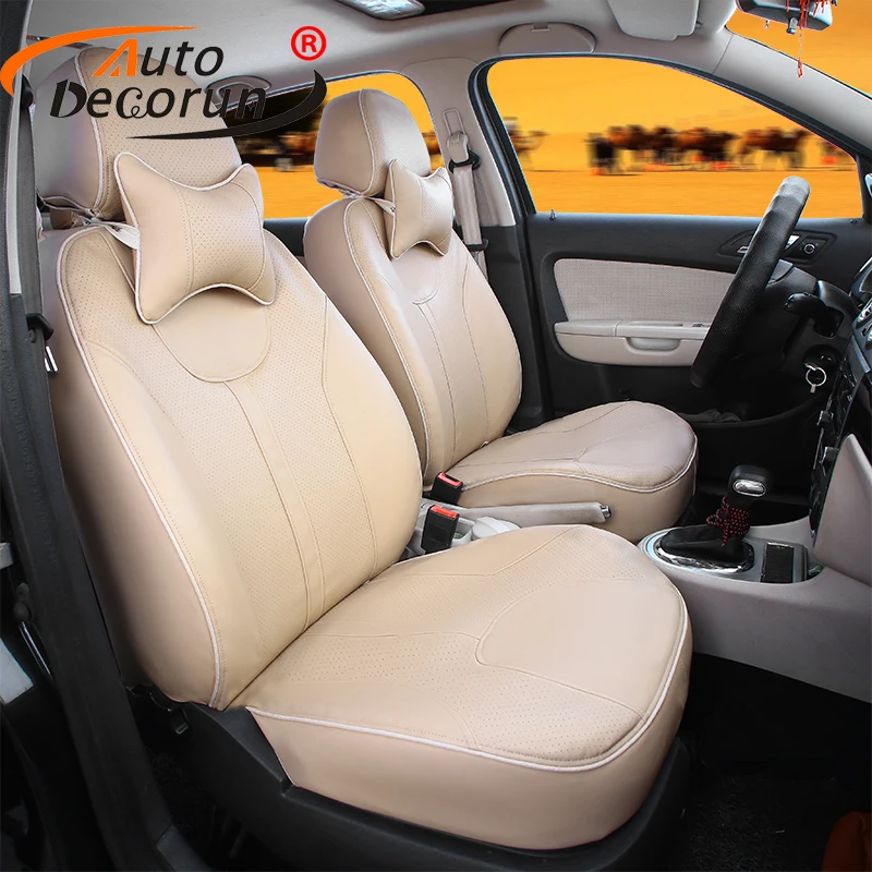 Чехлы на сиденья автомобиля AutoDecorun кожаные наволочки для Peugeot 307CC аксессуары