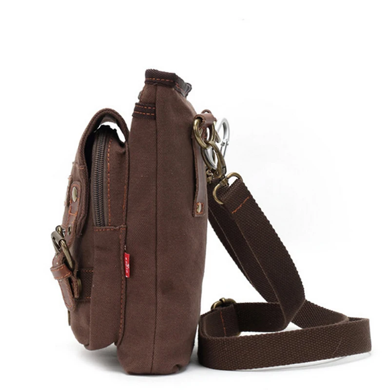 Messenger Bag Men's Shoulder Canvas Bags Flap Small Male Man High Quality Crossbody Bags for Men Shoulder Bag