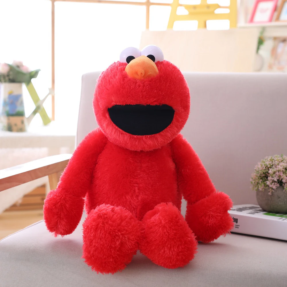 Мультяшная плюшевая кукла Elmo с изображением печенья из мультфильма Улица Сезам