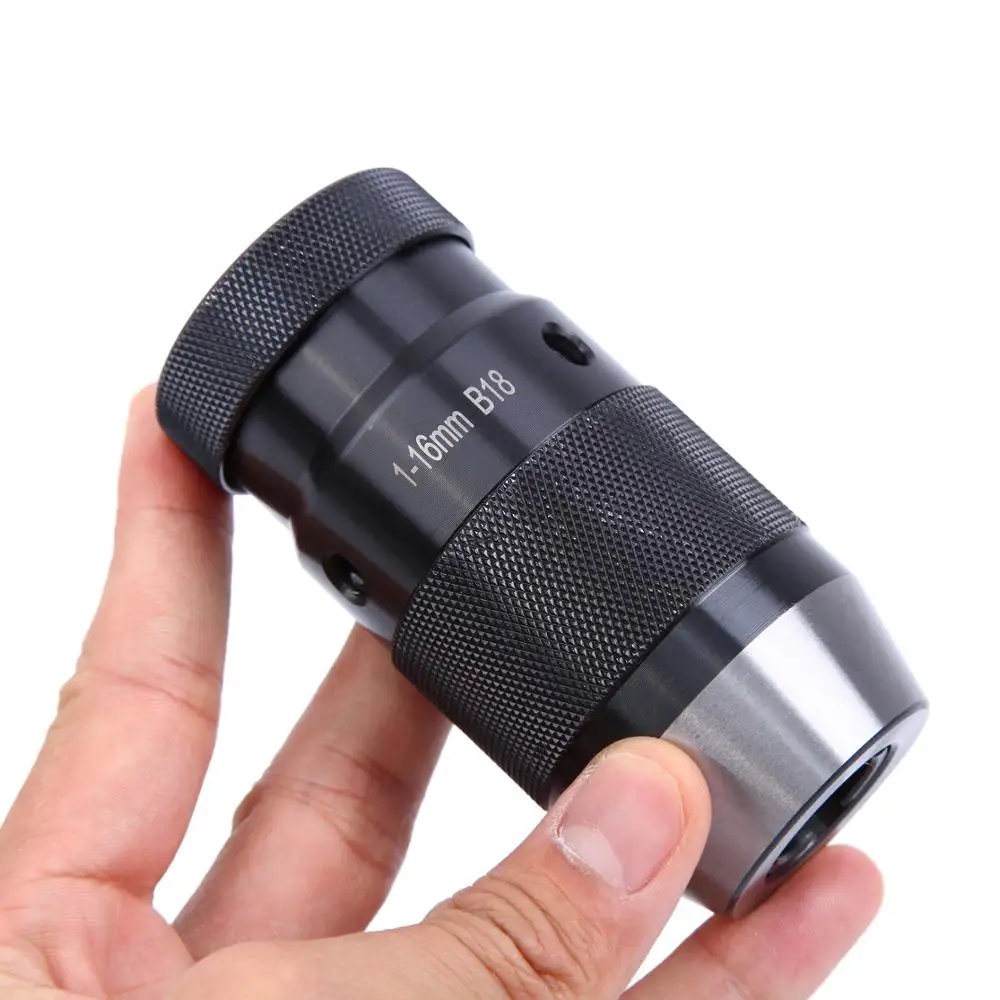 Сверлильный патрон токарного станка 1 16 мм самозатягивающийся без ключа