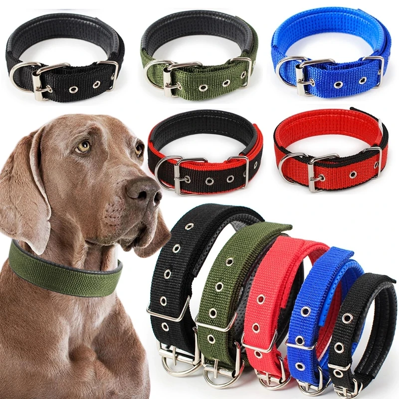 Ошейники для собак нейлоновый ошейник маленьких средних и больших Тедди Keji