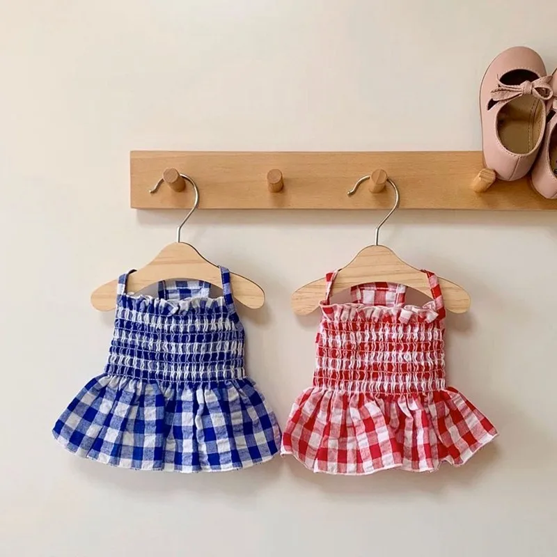 

Летнее Сетчатое платье для собак, одежда для щенков, дышащее платье-слинг для маленьких и средних собак, юбка для чихуахуа, йоркширского тер...