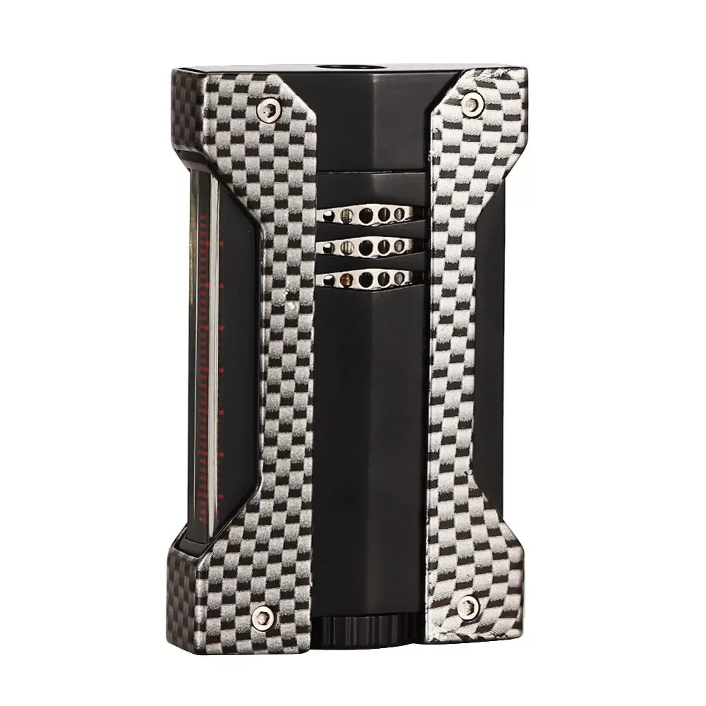 Аксессуары для курения из углеродного волокна 1 зажигалка с горелкой газ-бутан