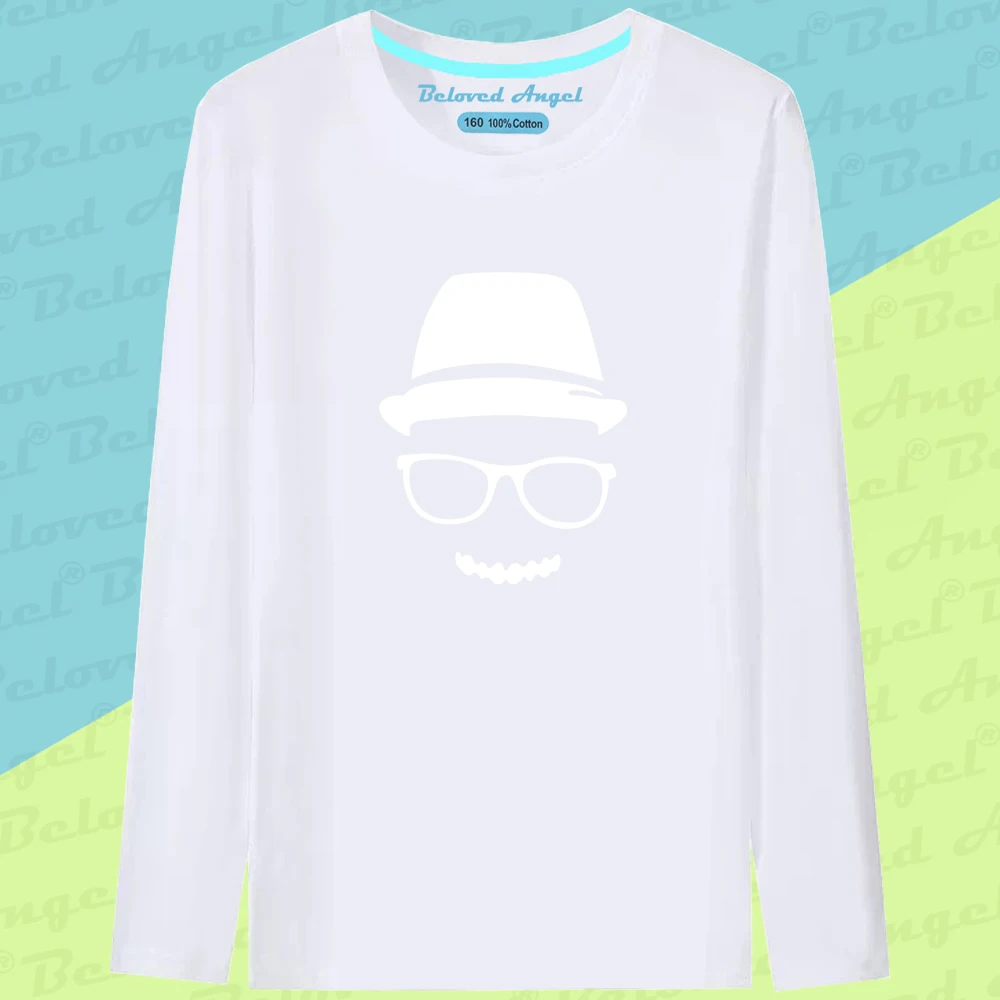 

Детская футболка Harajuku, Детская футболка в уличном стиле для видеоигр, забавная светящаяся футболка с длинным рукавом и мультяшным рисунком, топы для мальчиков и девочек, футболки