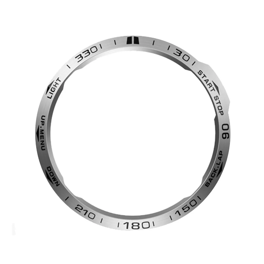 Ouhaobin Watch Ring For Garmin Fenix 6 Bezel Adhesive Cover Anti Scratch Stainless Steel case smart wristband Accessories | Электроника