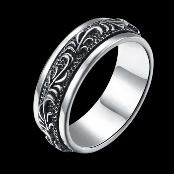 

Fashion Exquisite Fashion Ornament European and American Friends Retro Ring Transport Ring SB-R0008