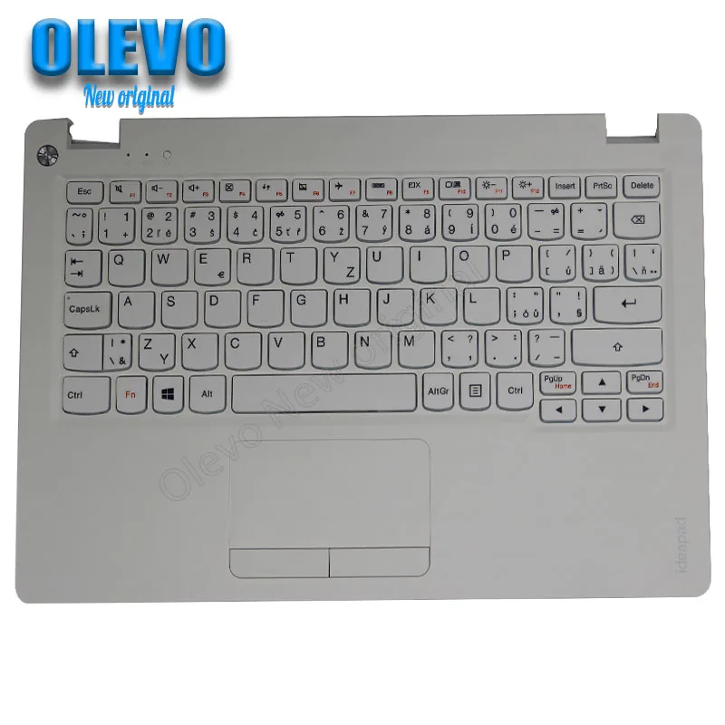 New for LENOVO YOGA 510-14 510-14AST 510-14IKB 510-14ISK Flex 4-1470 Palmrest Upper cover French keyboard Touchpad 5CB0K3895613