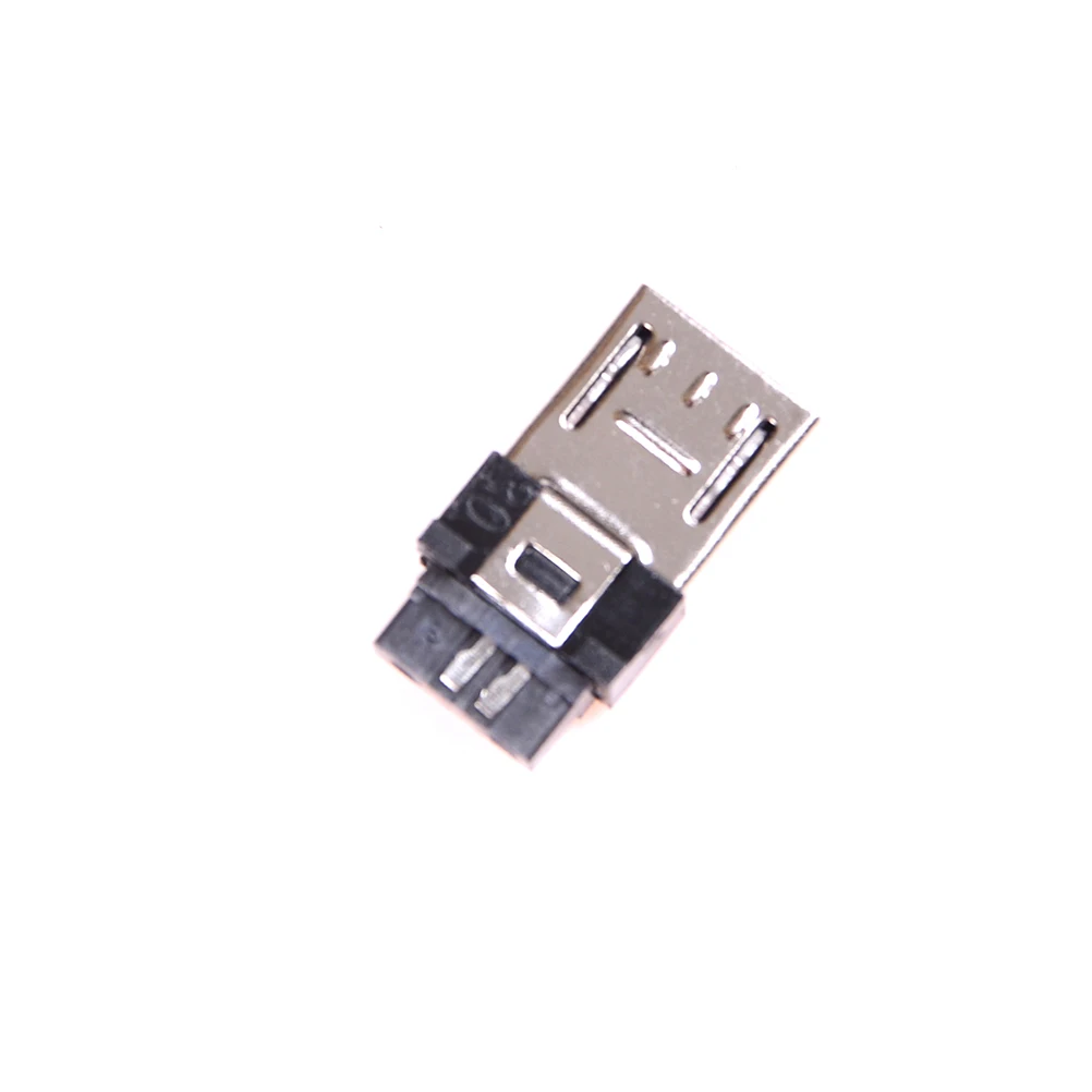 5pcs DIY Black Micro USB 5 Pin Male Plug Socket Connector&ampPlastic Cover Solder Mount Assembly Replacement Connector Cable |