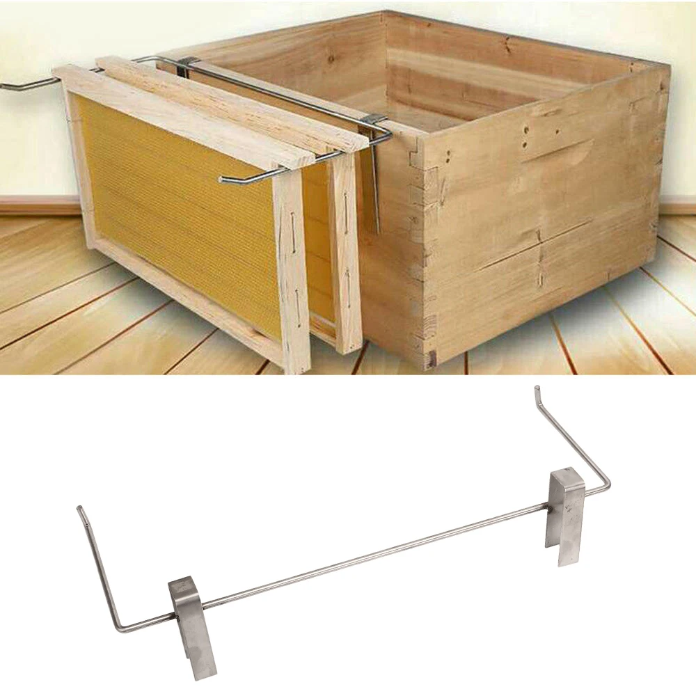 

1pc Stainless Steel Beekeeping Frame Holder Bee Hive Perch Durable Equipment Beehive Frame Holders Beekeeping Tool