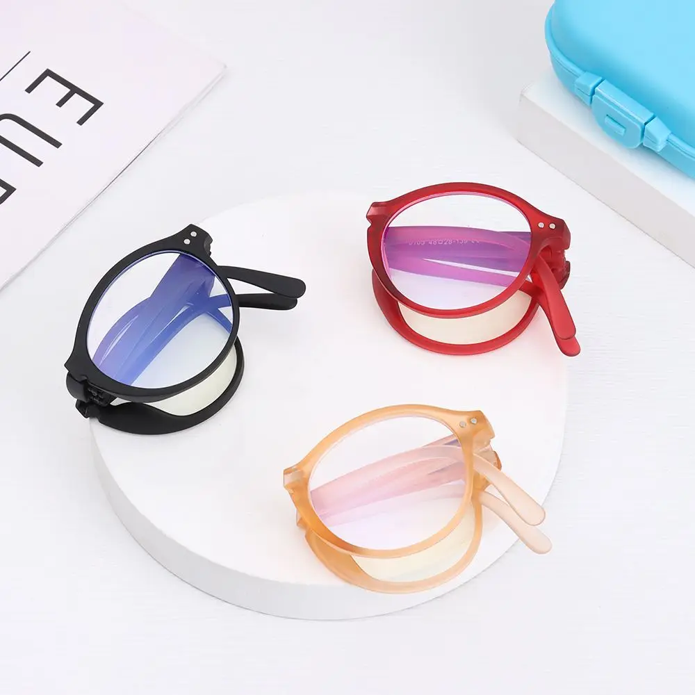 

Radiation Protection Foldable Presbyopia Eyewear Anti-blue Light Glasses Computer Goggles Folding Reading Eyeglasses