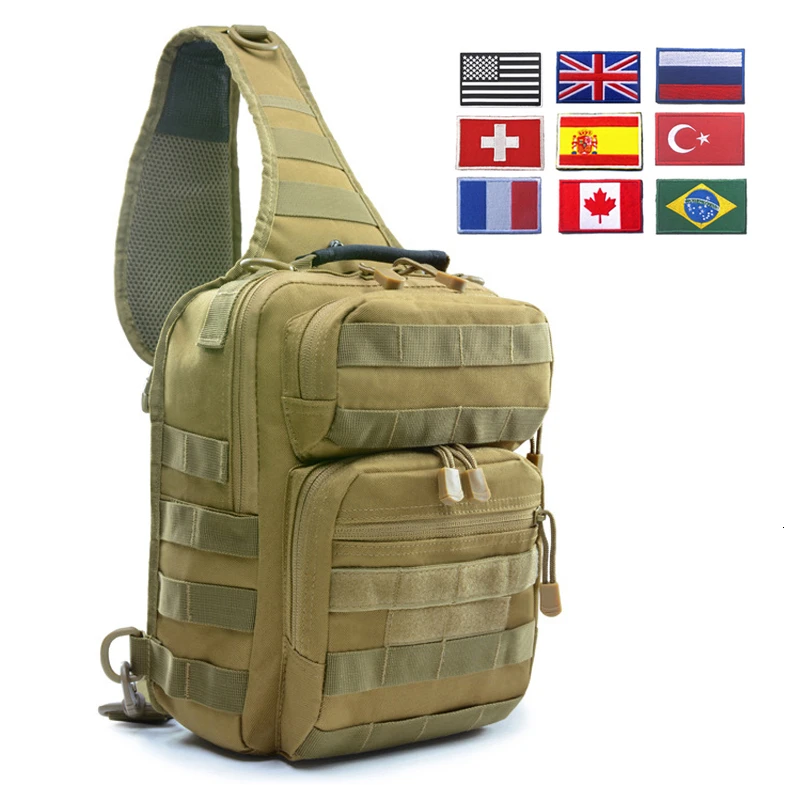 900D повседневный тактический рюкзак слинг большая военная сумка на плечо