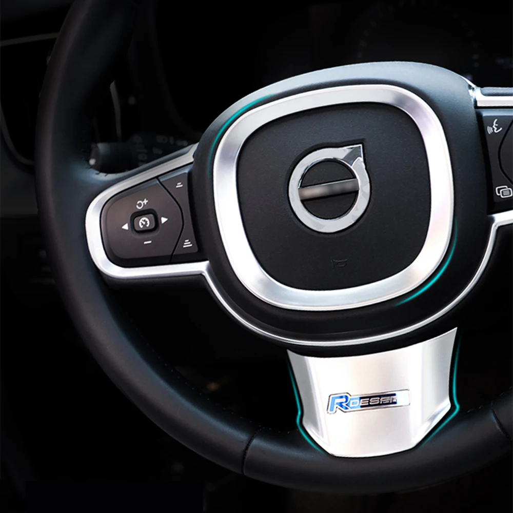 Украшение для автомобильного рулевого колеса наклейка Volvo XC90 S90 XC60 аксессуары 2017