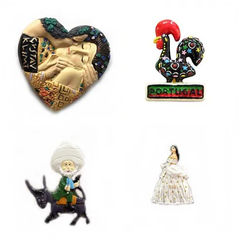 3d мир туризм искусство украшение Испании принцессы полимерная магнитная