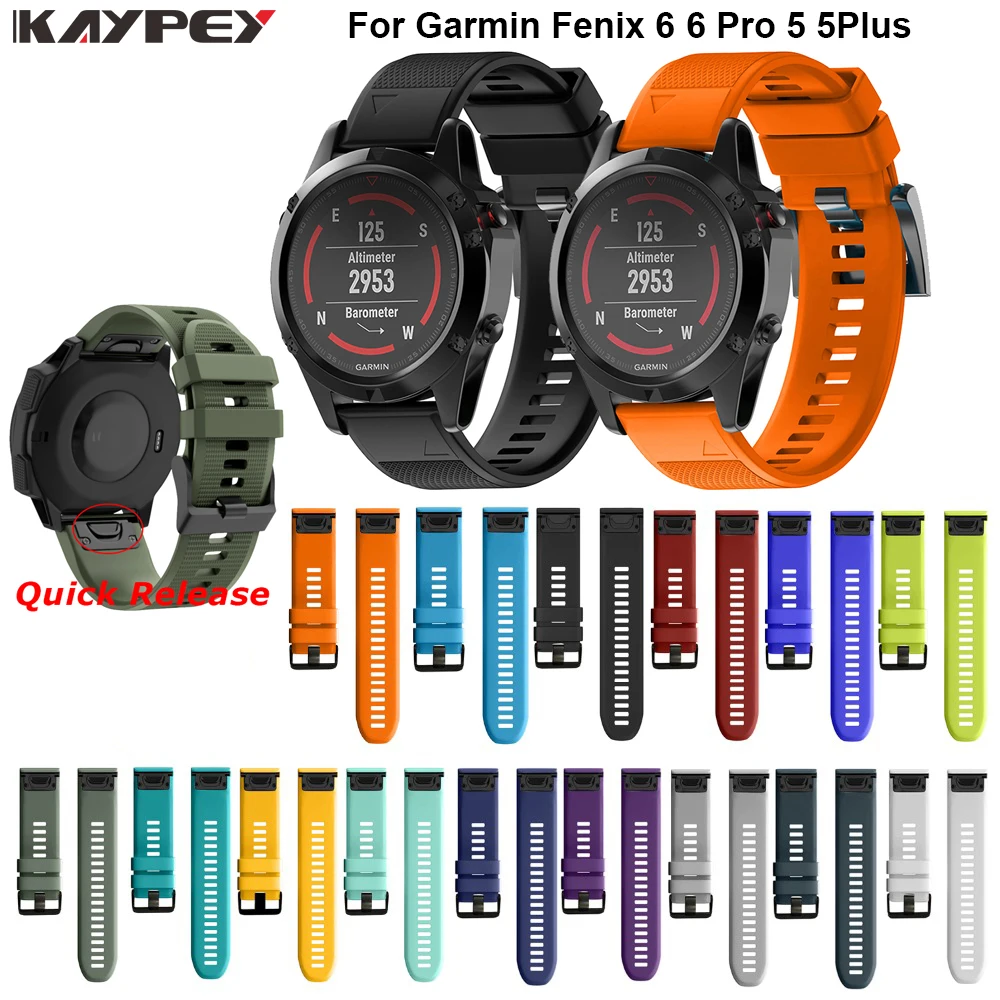 Ремешок для наручных часов Garmin Fenix 5 5X Plus 3 3HR 6X 6 6S ремешок быстросъемный
