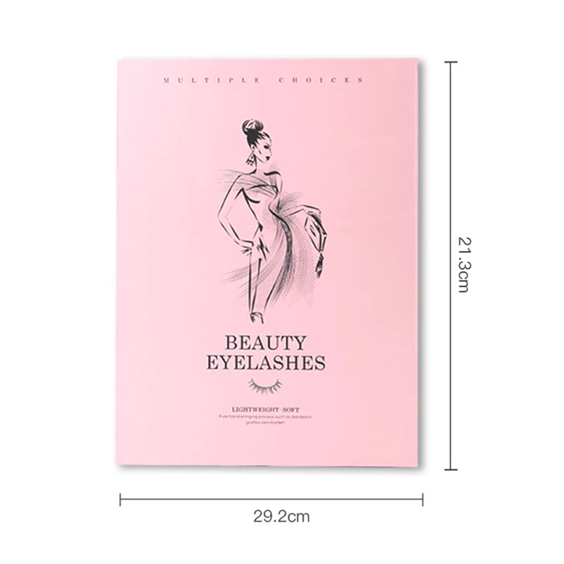 Книга для хранения и наращивания ресниц контейнер макияжа каталог образцов