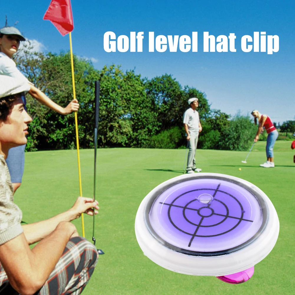 Golf Hat Clip Level Ball Putting Marker Slope New