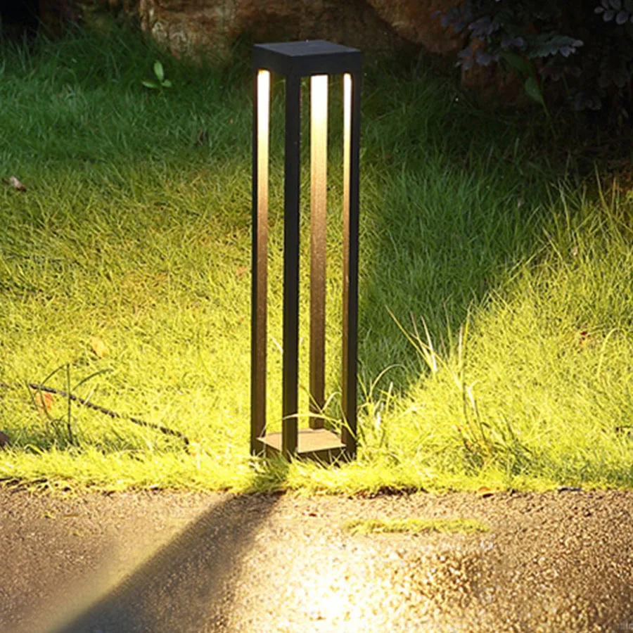

Thrisdar Outdoor Garden Lawn Lamp Waterproof Villa Courtyard Pillar Light Landscape Garden Pathway Column Lamps