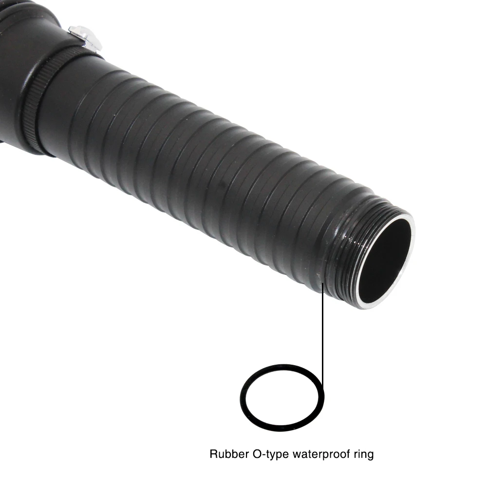 4 шт./упак. XHP70 светодиодный фонарик Дайвинг Водонепроницаемый резиновое