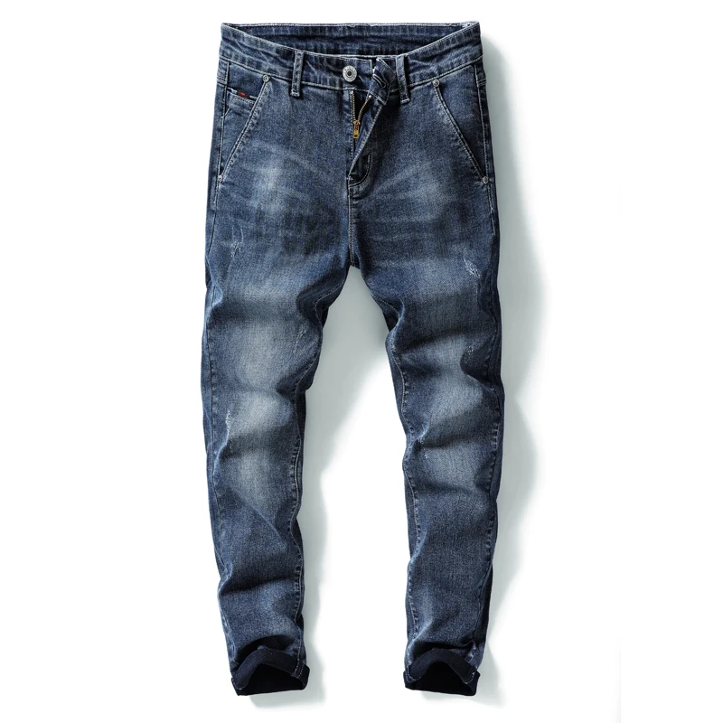 

2021 Casual Wide Leg oversize Men's pants baggy Jean Cargo Denim Overalls Trousers Jeans for Men