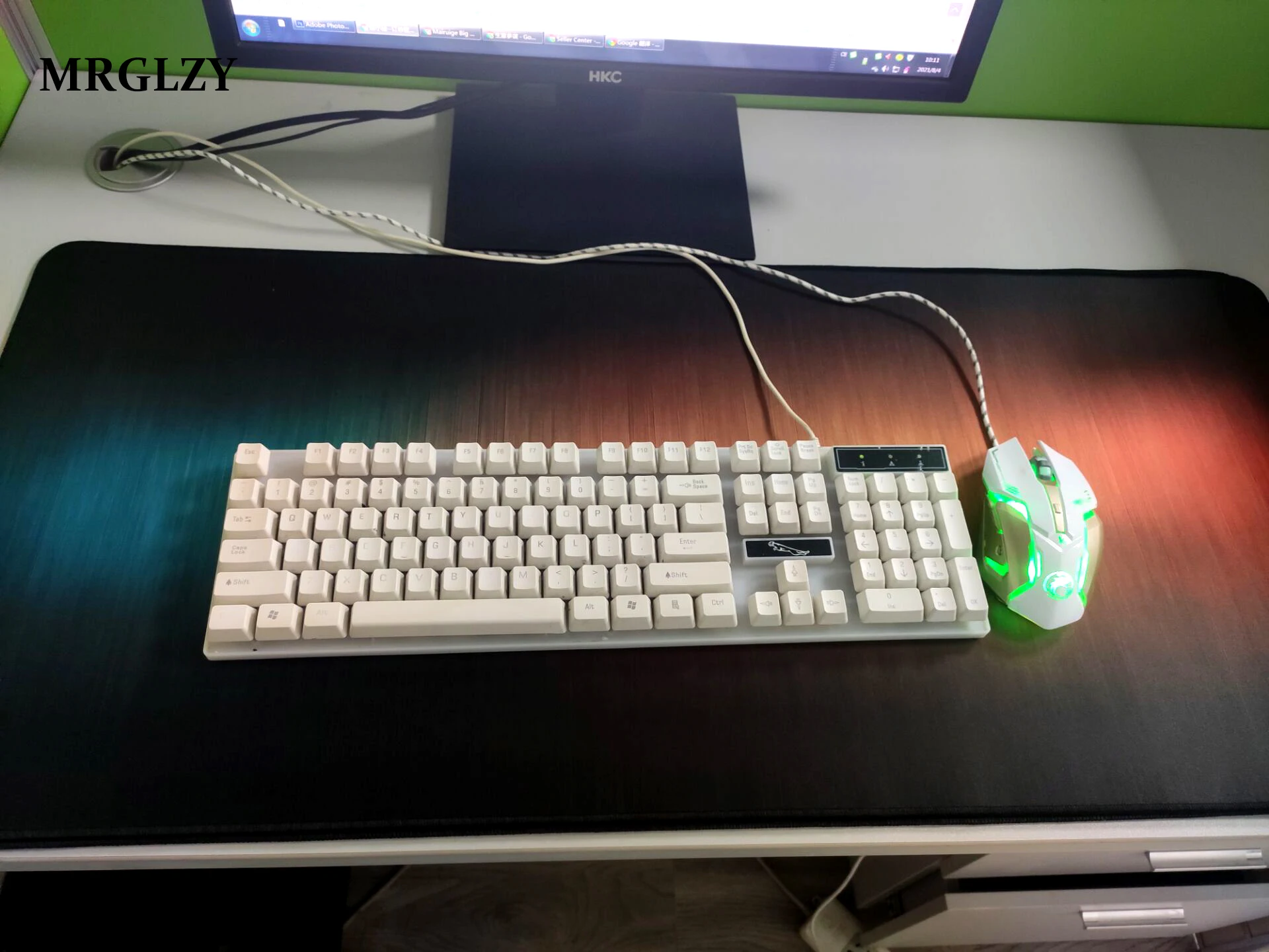 Простой красочный игровой коврик для мыши мозаичный высококачественный