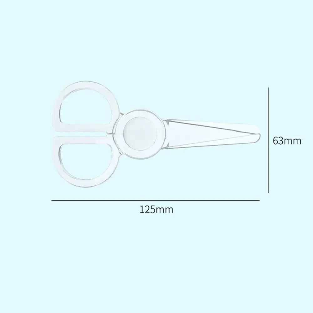 2 шт./компл. прозрачные акриловые художественные ножницы резак для бумаги