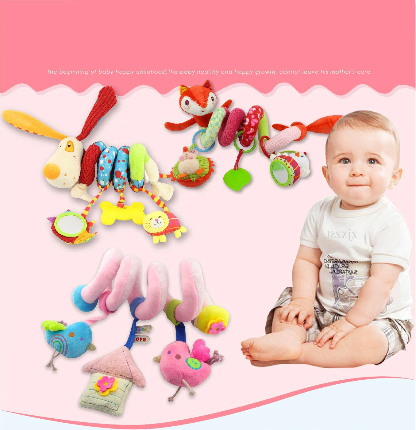 

Коляска детские игрушки-погремушки 0 6 12 месяцев мобильный на кровать Колокольчик для новорожденных развивающие игрушки от 0 развивающие по...