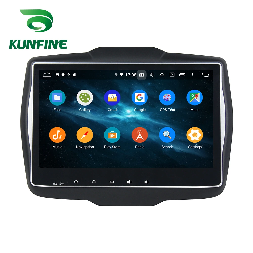 Android 9,0 Octa Core 4 Гб Оперативная память 64 Гб Встроенная память автомобильный DVD gps навигационный мультимедийный плеер автомобиля стерео для Jeep Renegade радио