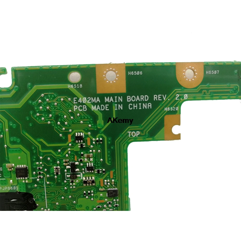 

E402MA Laptop Motherboard For Asus Suitable for 14" laptops E402MA E402M Mianboard W/( N2840 CPU+2GB RAM+ 32G SSD )100% Test Ok