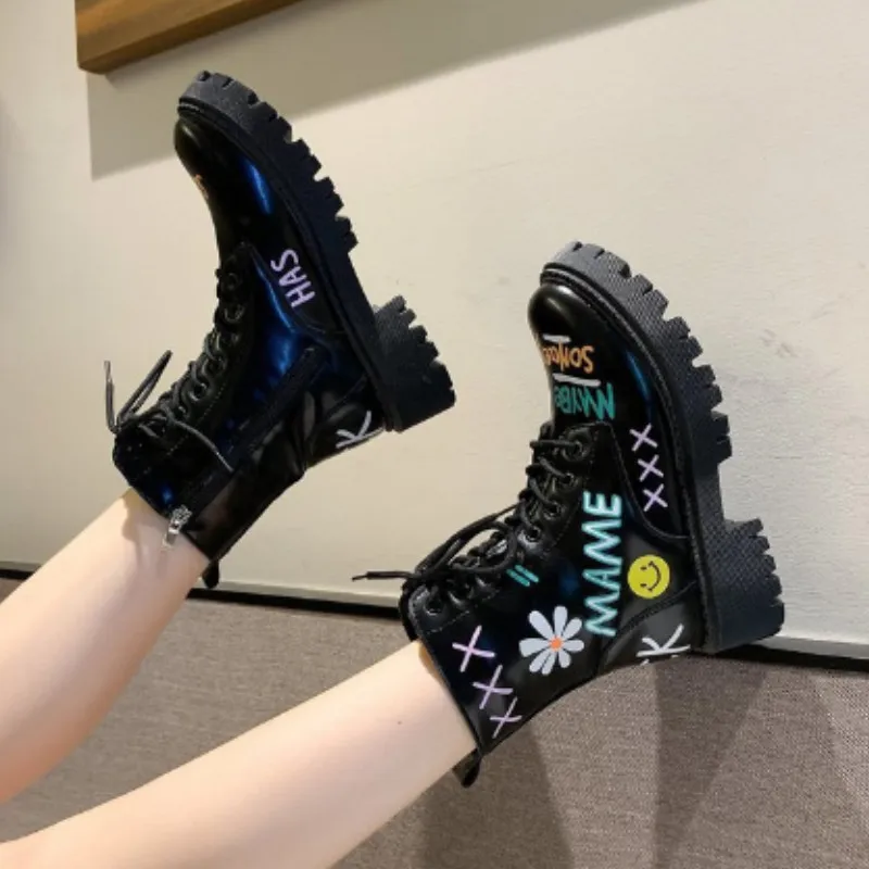 

Женские Ботинки, Ботильоны, женские ботинки, повседневные осенне-зимние кожаные модные зимние ботинки, новинка 2020, Размеры 35-40