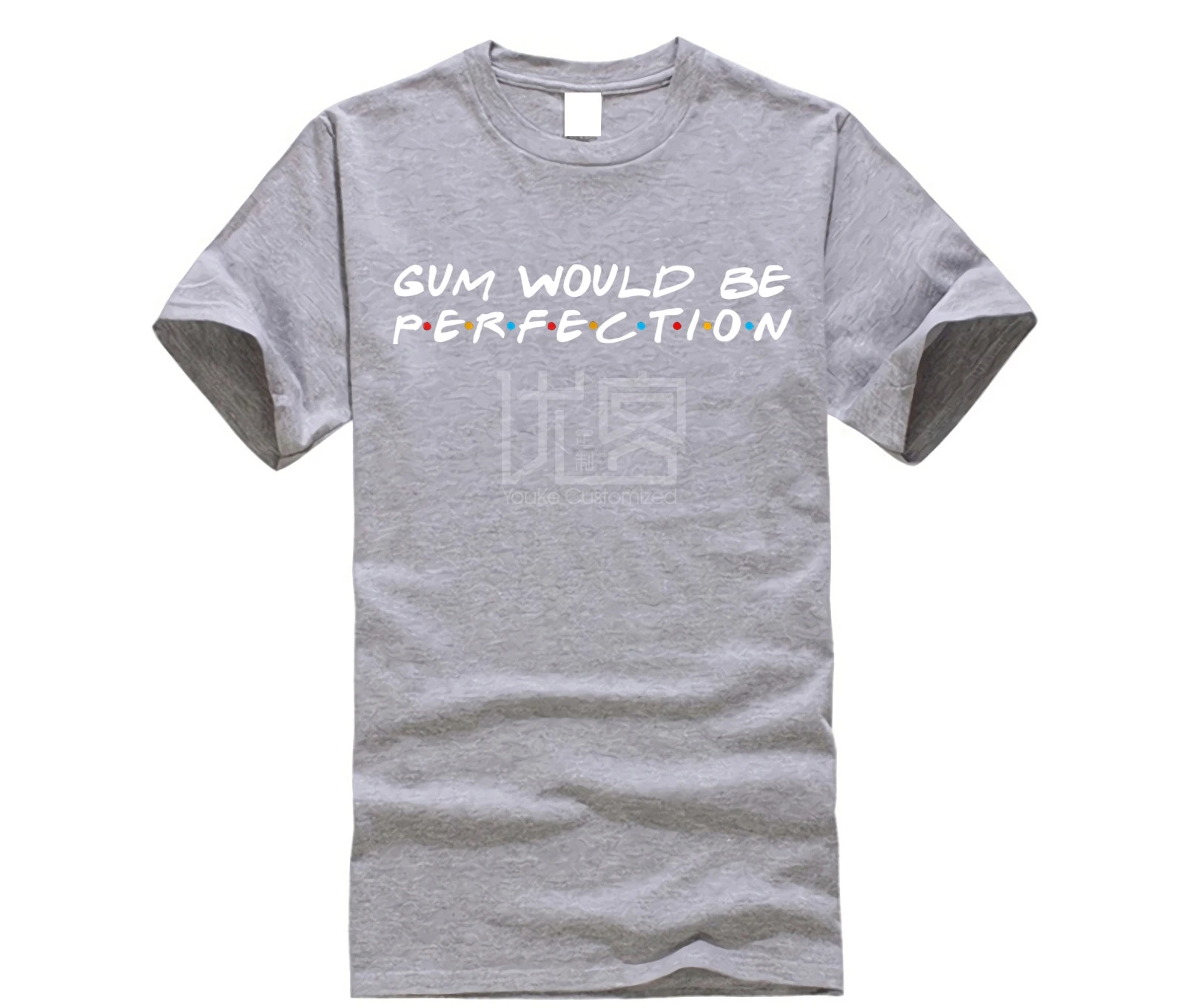 Брендовая мужская рубашка Gum Be Perfection Chandler Atm Friends T Shirt | Мужская одежда