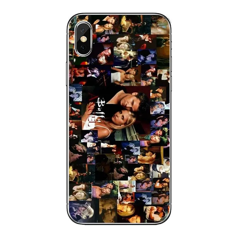 Transparent TPU Shell Covers Buffy The Vampire Slayer Collage For Samsung Galaxy A5 A6 A7 A8 A9 J4 J5 J7 J8 2017 2018 Plus Prime |