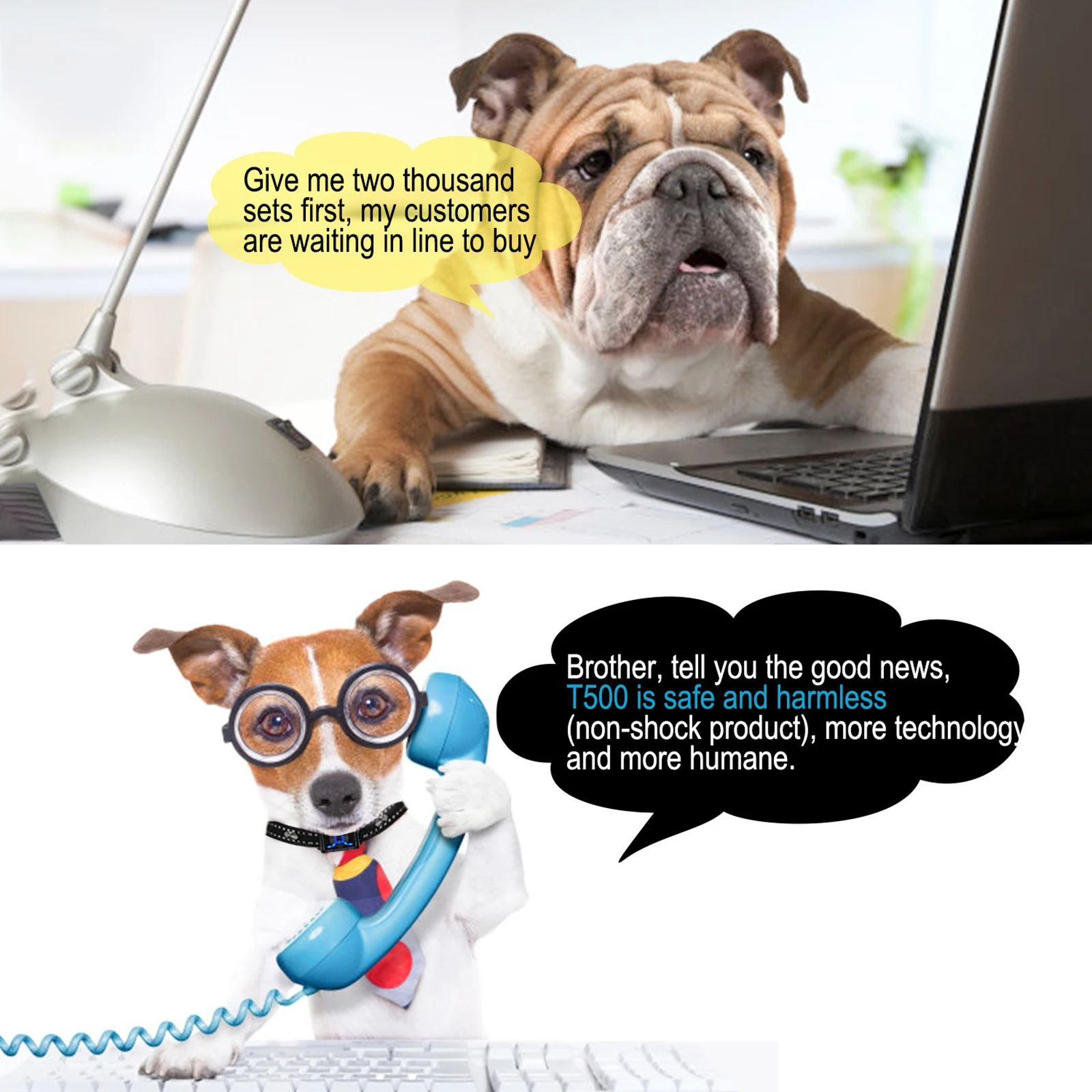 Ошейник для дрессировки собак водонепроницаемый тренировочный ошейник с